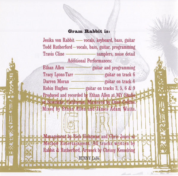 Gram Rabbit : Music To Start A Cult To (CD, Album)