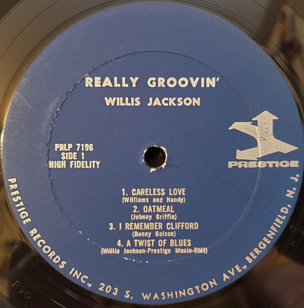 Willis Jackson : Really Groovin' (LP, Album, Mono)