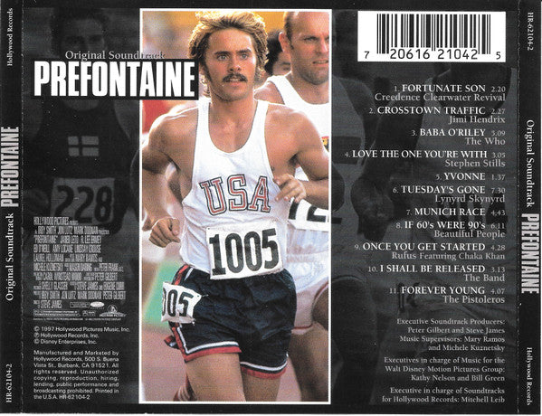 Various : Prefontaine Original Sonundtrack (CD, Comp)