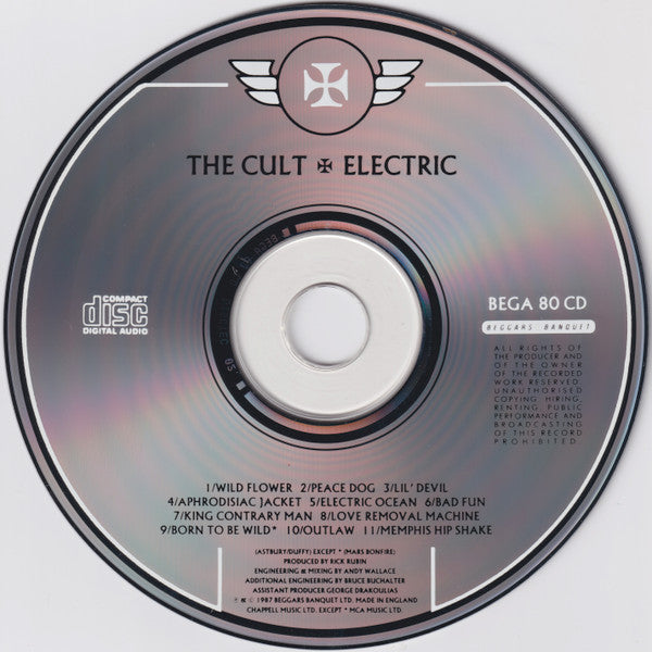 The Cult : Electric (CD, Album)