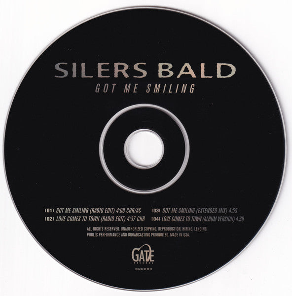 Silers Bald : Got Me Smiling (CD, Maxi, Promo)