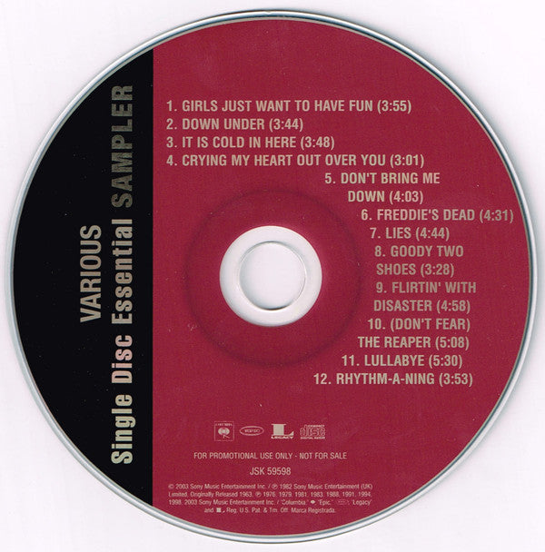 Various : The Essential Collections (CD, Smplr)