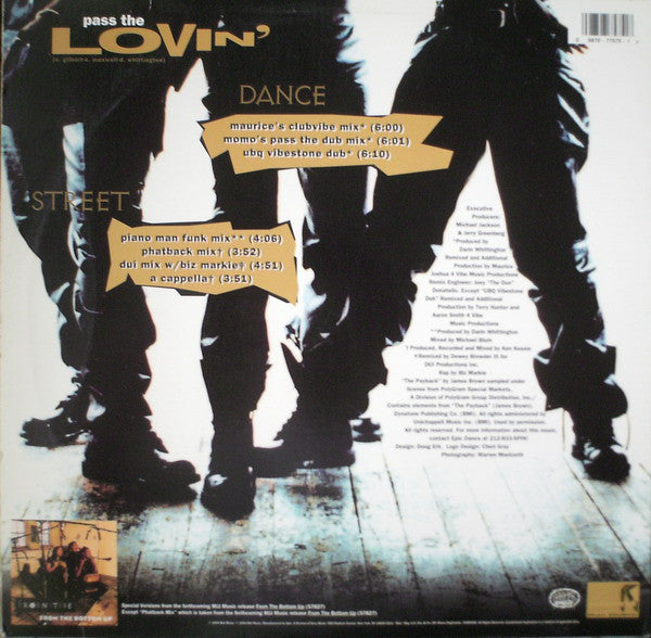 Brownstone : Pass The Lovin' (12", Single)