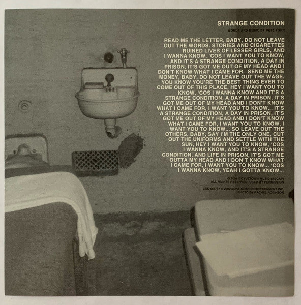 Pete Yorn : Strange Condition (CD, Single, Promo)