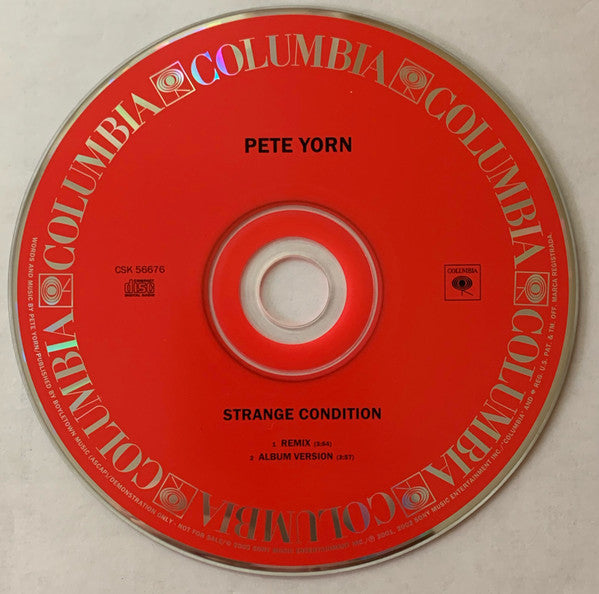Pete Yorn : Strange Condition (CD, Single, Promo)