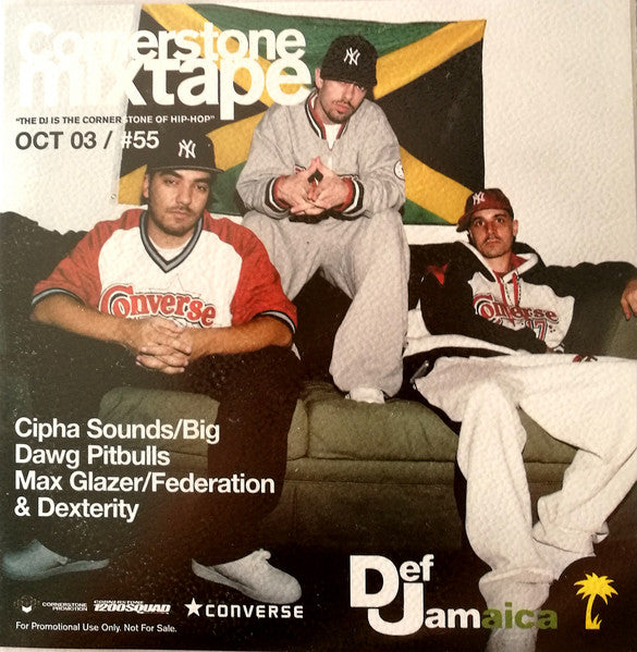 Cipha Sounds*, Max Glazer & Dexterity (2), Various : Cornerstone Mixtape - Oct 03 / #55 (2xCD, Mixed, Mixtape, Promo)