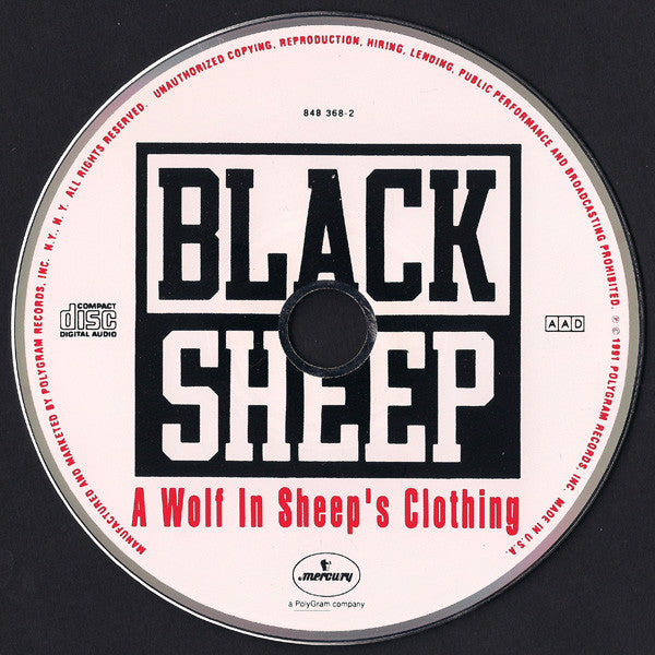 Black Sheep : A Wolf In Sheep's Clothing (CD, Album)