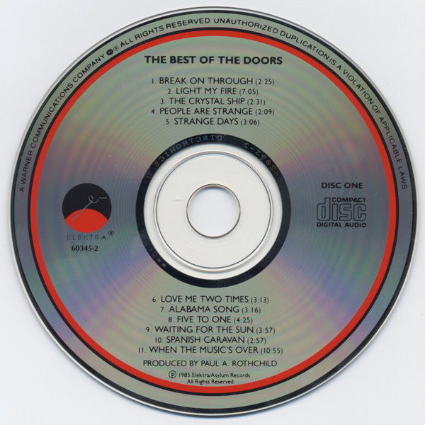The Doors : The Best Of The Doors (2xCD, Comp, RE)