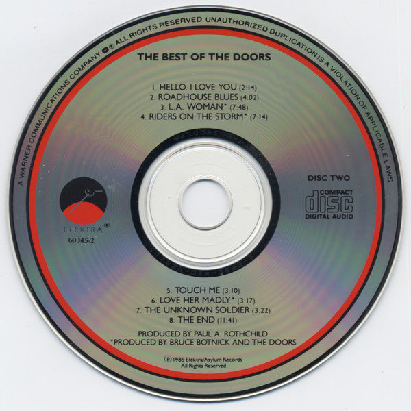 The Doors : The Best Of The Doors (2xCD, Comp, RE)