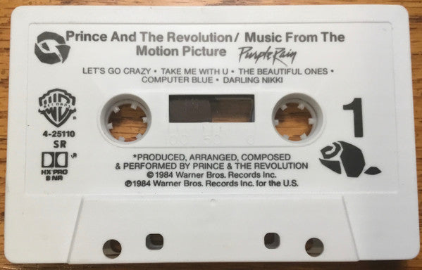 Prince And The Revolution : Purple Rain (Cass, Album, SR,)
