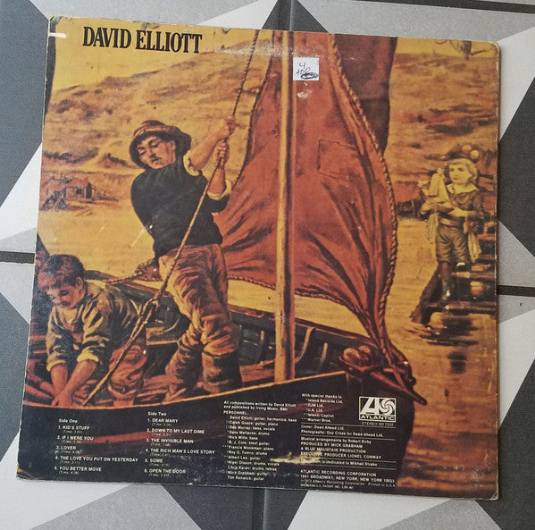 David Elliott (6) : David Elliott (LP, Album, Pre)