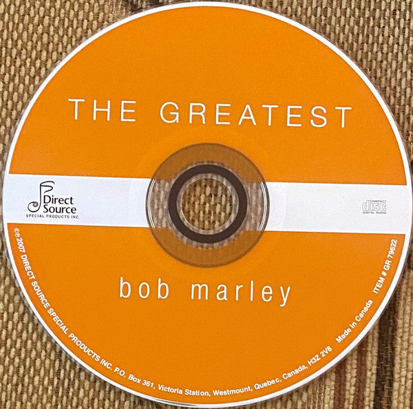 Bob Marley : The Greatest Bob Marley  (CD, Comp)