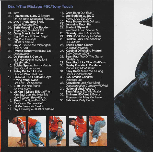 Tony Touch, DJ G. Brown, Various : Cornerstone Mixtape - May 03 / #50 (CD, Mixed, Mixtape, Promo + CD, Comp, Promo + DVD-)