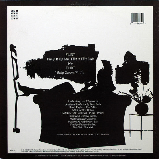 Evelyn King : Flirt (12", Single)