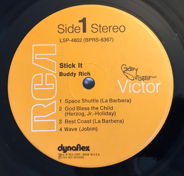 Buddy Rich : Stick It (LP, Album, Hol)