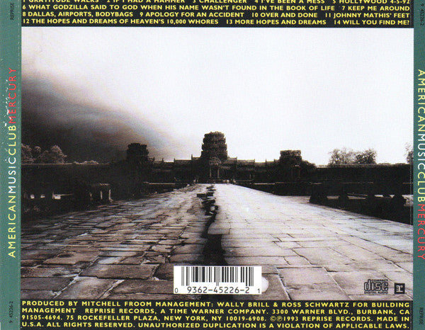 American Music Club : Mercury (CD, Album, SRC)
