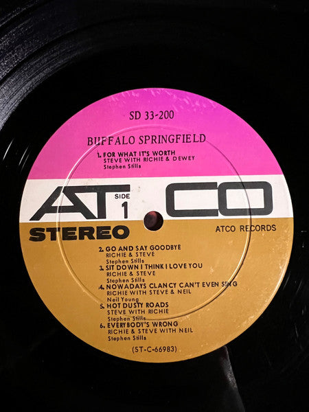 Buffalo Springfield : Buffalo Springfield (LP, Album)