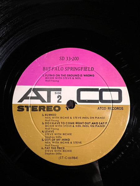 Buffalo Springfield : Buffalo Springfield (LP, Album)