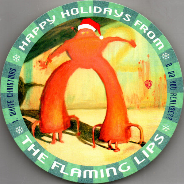 The Flaming Lips : White Christmas (CD, Single, Promo)