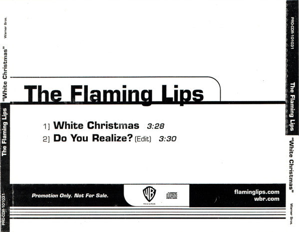 The Flaming Lips : White Christmas (CD, Single, Promo)