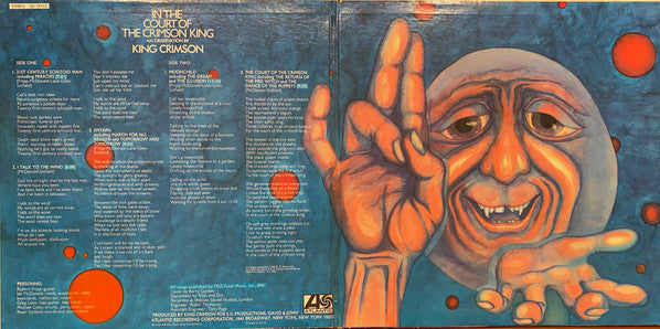 King Crimson : In The Court Of The Crimson King (An Observation By King Crimson) (LP, Album, RE, Pre)