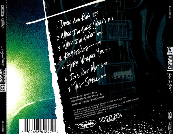 3 Doors Down : Another 700 Miles (CD, MiniAlbum)