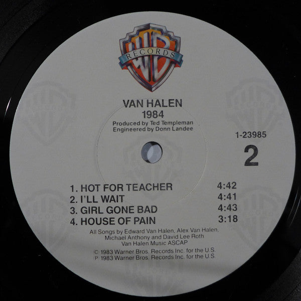 Van Halen : 1984 (LP, Album)