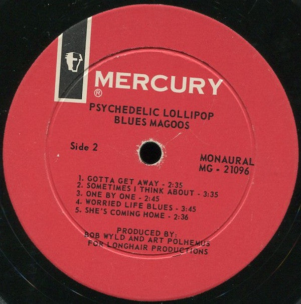 Blues Magoos : Psychedelic Lollipop (LP, Album, Mono)