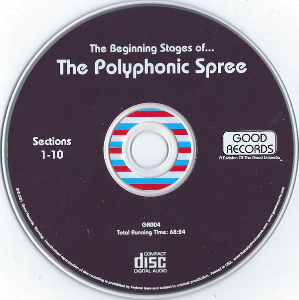 The Polyphonic Spree : The Beginning Stages Of... (CD, Album)