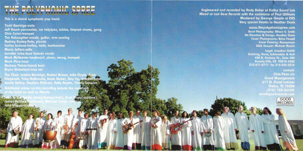 The Polyphonic Spree : The Beginning Stages Of... (CD, Album)