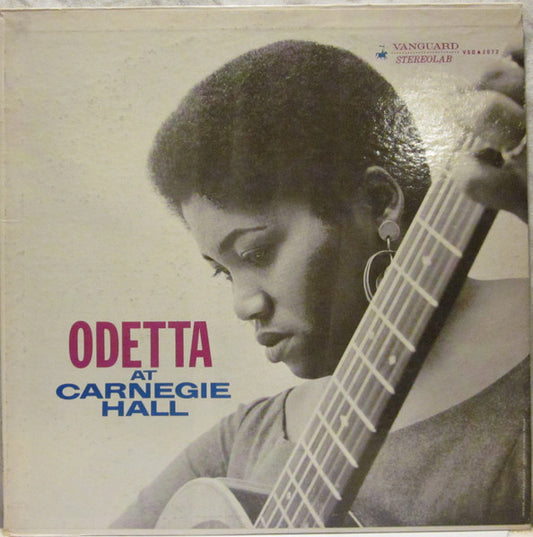 Odetta : At Carnegie Hall (LP, Album, Ter)