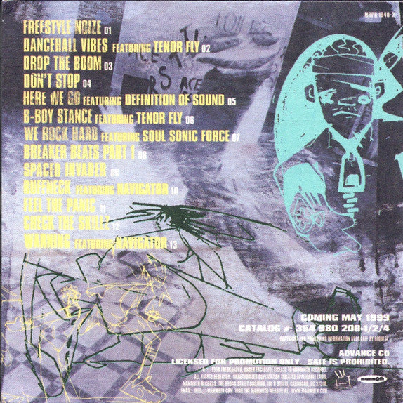 Freestylers : We Rock Hard (CD, Album, Promo)