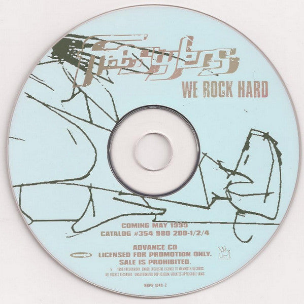 Freestylers : We Rock Hard (CD, Album, Promo)