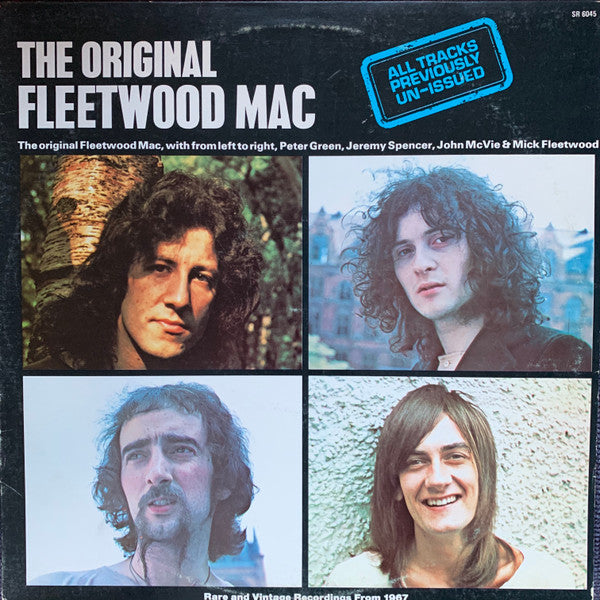 Fleetwood Mac : The Original Fleetwood Mac (LP, Album, RE, Win)