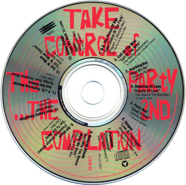 Various : Take Control Of The Party...The 2nd Compilation (CD, Comp)