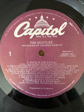 The Beatles : The Beatles (2xLP, Album, RE, Pur)
