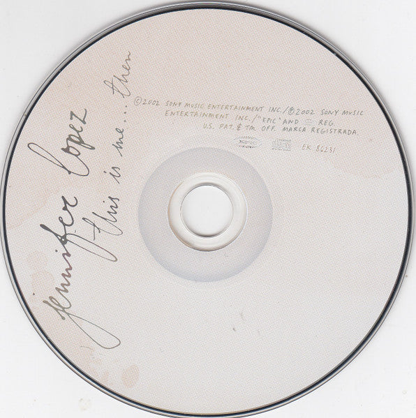 Jennifer Lopez : This Is Me ... Then (CD, Album, Club)