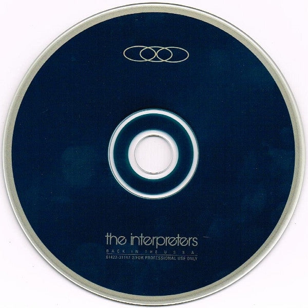 The Interpreters : Back In The U.S.S.A. (CD, Album)