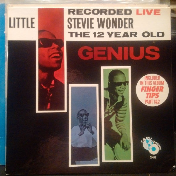 Stevie Wonder : The 12 Year Old Genius - Recorded Live (LP, Album, Mono, Roc)