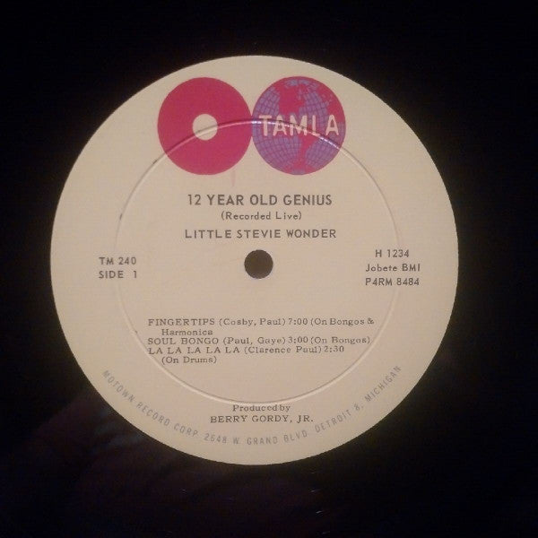 Stevie Wonder : The 12 Year Old Genius - Recorded Live (LP, Album, Mono, Roc)