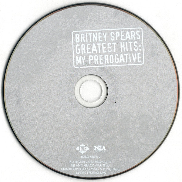 Britney Spears : Greatest Hits: My Prerogative (CD, Comp)