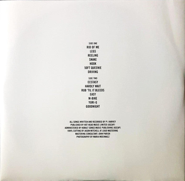 P J Harvey* : 4-Track Demos (LP, Album, RE, 180)