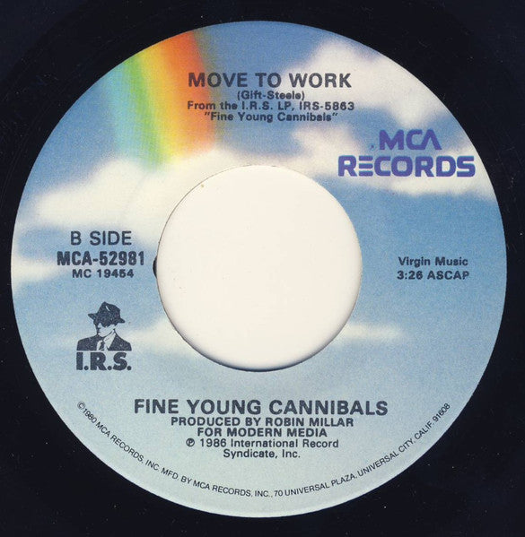 Fine Young Cannibals : Ever Fallen In Love (7", Single)