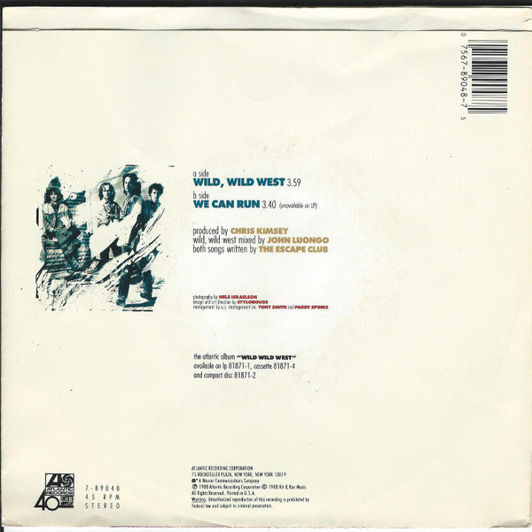 The Escape Club : Wild, Wild West (7", Single, Spe)
