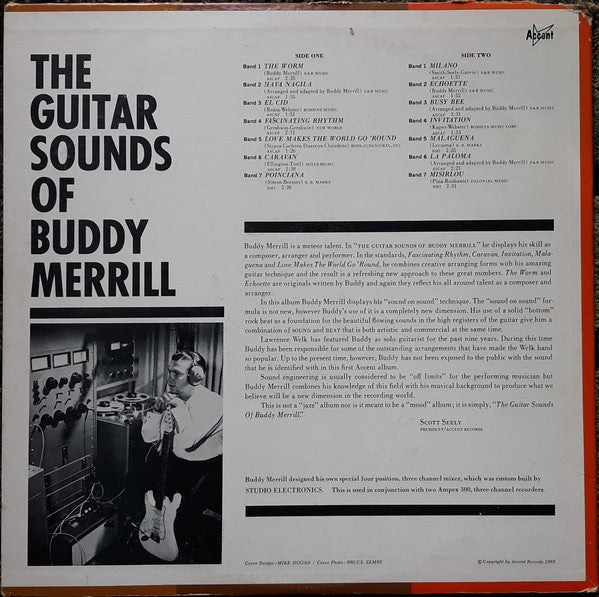 Buddy Merrill : The Guitar Sounds Of Buddy Merrill (LP, Album, RCA)