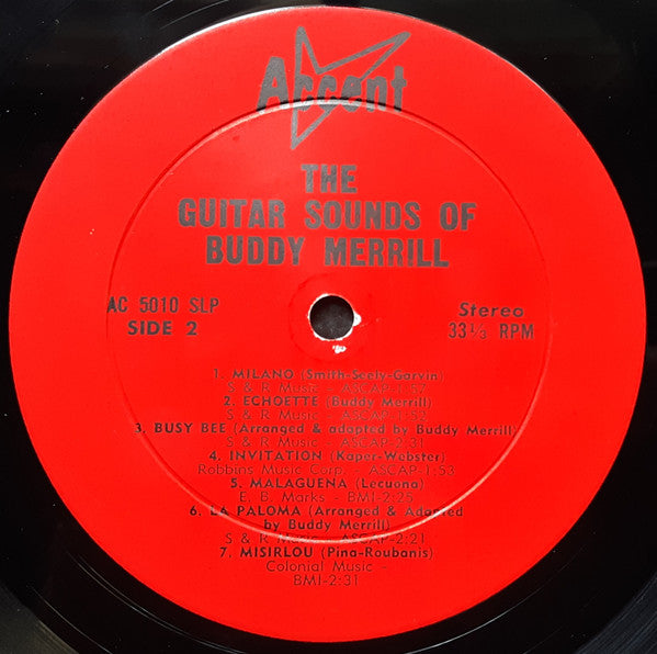 Buddy Merrill : The Guitar Sounds Of Buddy Merrill (LP, Album, RCA)