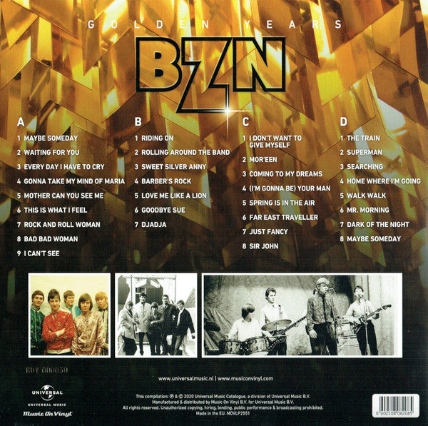 BZN : Golden Years 1968 - 1976 (2xLP, Comp, Ltd, Num, Gol)