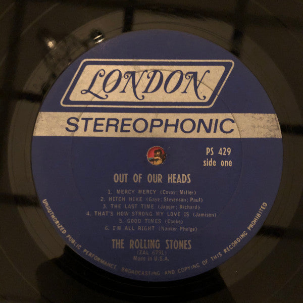 The Rolling Stones : Out Of Our Heads (LP, Album)