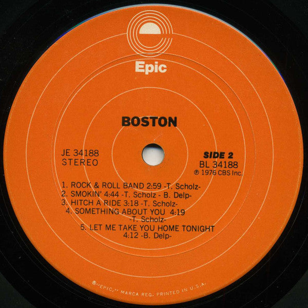Boston : Boston (LP, Album, RP, Ter)