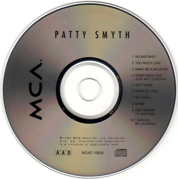 Patty Smyth : Patty Smyth (CD, Album)